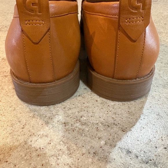 Cole Haan Women's Brown Leather Loafers - Picture 3 of 4